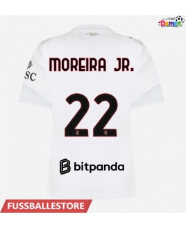 Günstige AC Milan Diego Moreira #22 Auswärtstrikot Damen 2026-27 Kurzarm